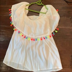 Off the shoulder top